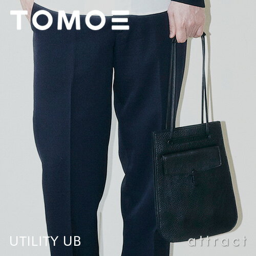 【正規取扱店】 TOMOE トモエ UTILITY UB ユーティリティ UB巾着ショルダー ショルダーバッグ サコッシュ ショルダーストラップ付・カラー：3色 Cowhide シュリンクレザー 牛革 日本 トライオン 【RCP】【smtb-KD】