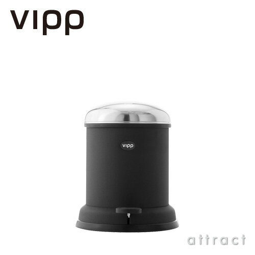 【正規取扱店】vippヴィップVIPP13ベダルビン4Lふた付ペダル式ダストボックスゴミ箱カラー:ブラック・ホワイト美容院歯医者病院公共施設業務デンマークデザインステンレス高級インテリア【RCP】【smtb-KD】