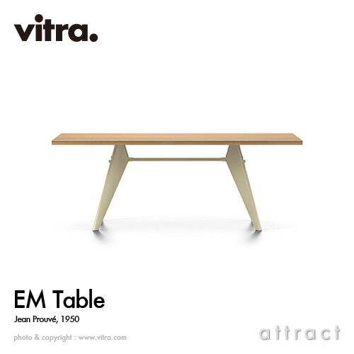 ȥ Vitra EM ֥ EM Table ơ֥ ǥJean Prouve 󡦥ץ롼 200cm ŷġʥ륪 ž夲 ١顼 ˥󥰥ơ֥ ȶ ƥꥢ ǥʡ ॺ