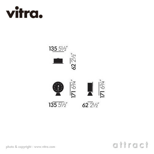 ヴィトラ Vitra Desk Clocks デスククロック Cone Base Clock コーンベースクロック テーブルクロック 置き時計 デザイン:George Nelson ジョージ・ネルソン カラー:ホワイト ムーブメント:ドイツ製クオーツ ビトラ イームズ 【RCP】【smtb-KD】 [2]