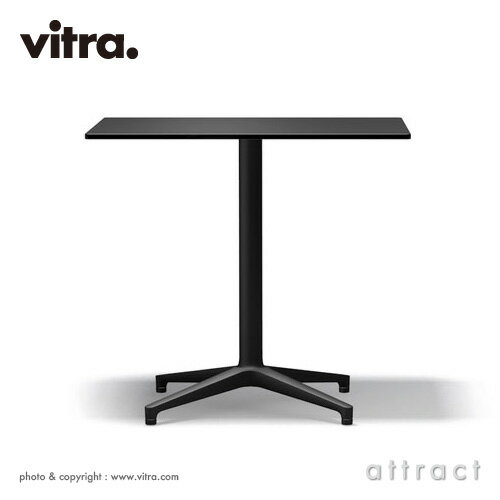 ヴィトラ Vitra ビストロ テーブル Bistro Table アウトドア テーブル 屋外 レクタングラーテーブル スクエア 角型 デザイン：Ronan & Erwan Bouroullec ロナン&エルワン・ブルレック カラー：ブラック カフェ テラス バルコニー 【RCP】【smtb-KD】 3