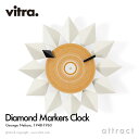 ȥ Vitra  ޡ å Diamond Markers Clock Wall Clock 륯å ݤ ǥGeorge Nelson 硼ͥ륽 ۥ磻 335mm ǥʡ ѥȥ ॺ RCPۡsmtb-KD