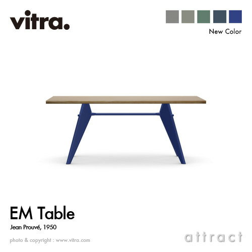 ȥ Vitra EM ֥ EM Table ơ֥ ǥJean Prouve 󡦥ץ롼 180cm ŷġʥ륪 ١4    ˥ ػ ȶ ƥꥢ ǥʡ ѥȥ ॺ