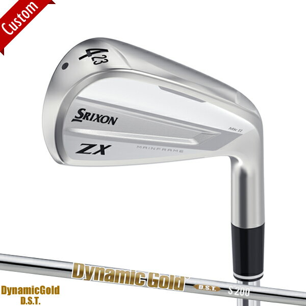 【カスタム】スリクソン ZX Mk II ユーティリティダイナミックゴールド D.S.T. シャフト装着仕様#ダンロップ#SRIXON#ZXマーク2UT#右打ち用#DynamicGold#DGDST