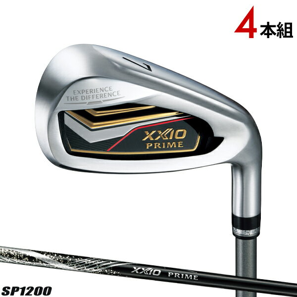 【あす楽対応】ゼクシオ プライム12 アイアン4本セット (#7-#9,PW)SP-1200 シャフト装着仕様#DUNLOP#XXIO_PRIME_TWELVEゼクシオプライムトゥウェルブ#2023-2024_プレミアムモデル