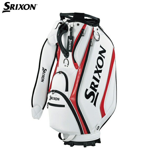 ダンロップ スリクソン キャディバッグ GGC-S188 ホワイト 2023年モデル#ダンロップ#SRIXON#ゴルフバッグ