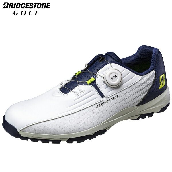 【あす楽対応】ブリヂストンゴルフ ゼロ・スパイクバイター ライト SHG350 2023年モデルWN (白/紺)#BRIDGESTONEGOLF#ゴルフスパイク#スパイクレス#ゴッルフシューズ#ZSP-BITER LIGHT