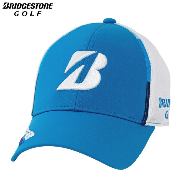 ブリヂストン 【あす楽対応】ブリヂストンゴルフ CPSG31 プロモデルキャップ ライトブルー#BRIDGESTONEGOLF#帽子#キャップ#メッシュ#2023年モデル