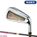 【取寄】女性用 マジェスティ ロイヤル レディース 単品アイアン MJ Royale TL560L カーボンシャフト MAJESTY Royale 右打用 TL...