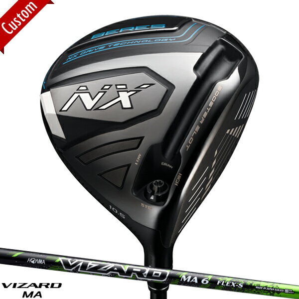 メーカー正規カスタムオーダー 本間ゴルフ BERES NX ドライバー VIZARD MA シャフト装着仕様 ホンマ HONMA ベレスNX ヴィザードNX ヴィザードMA その1