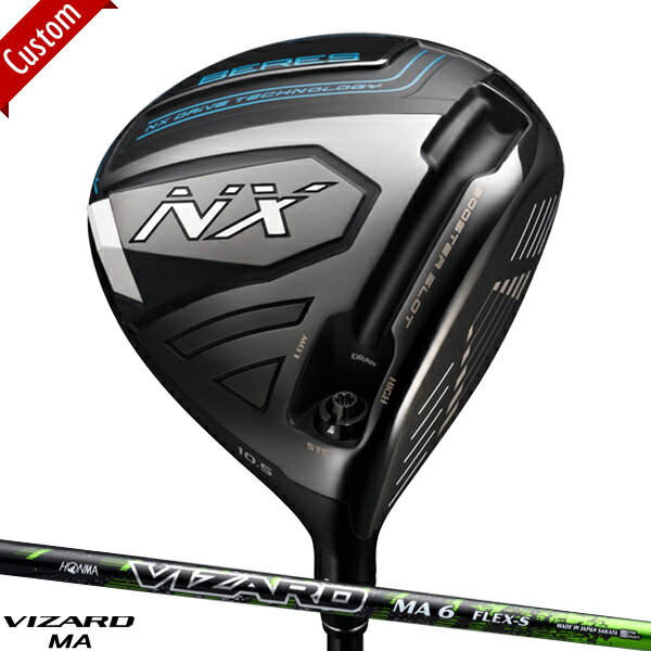 本間ゴルフ BERES NX ドライバーVIZARD MA シャフト装着仕様#ホンマ#HONMA#ベレスNX#ヴィザードNX#ヴィザードMA