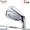メーカー正規カスタムオーダー 本間ゴルフ ツアーワールド TW767 Px アイアン 5本セット (#6-#9,PW) プロジェクトX シャフト装着仕様 ホンマ...