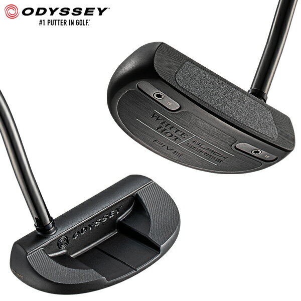 【あす楽対応】オデッセイ ホワイトホット ブラック パター FIVEストロークラボ シャフト装着仕様 ODYSSEY WHITE HOT BLACK 2023年モデル 5(ファイブ) オールブラック