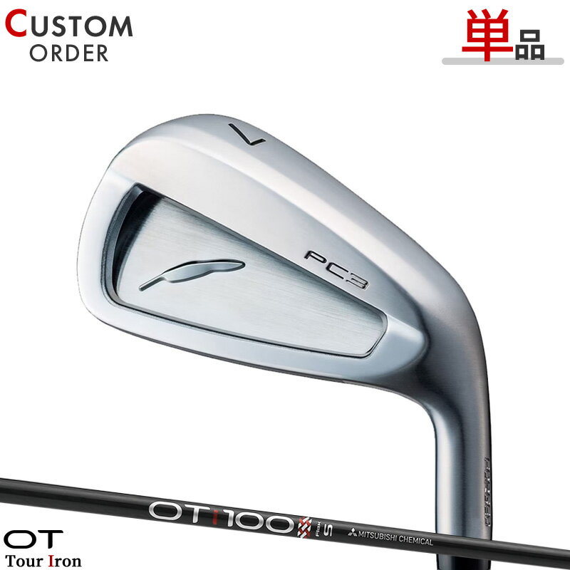 メーカー正規カスタムオーダー フォーティーン PC-3 アイアン 単品販売（#5/#6） OT ツアーアイアン シャフト装着仕様 FOURTEEN PC3 OT TOUR iron