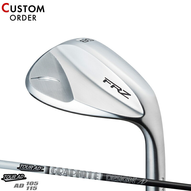 メーカー正規カスタムオーダー フォーティーン FRZ ウェッジ パールサテン グラファイトデザイン ツアーAD 105/115 IRON カーボンシャフト FOURTEEN FRZ シルバー TOUR AD-105/AD-115 2024年9月発売モデル