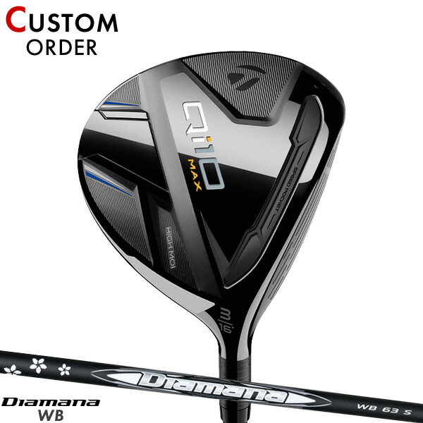 ڥۥơ顼ᥤ Qi10 MAX եå 2024ǯǥǥޥ WB ե#TaylorMade#塼  ƥ ޥå#FW##Diamana WB