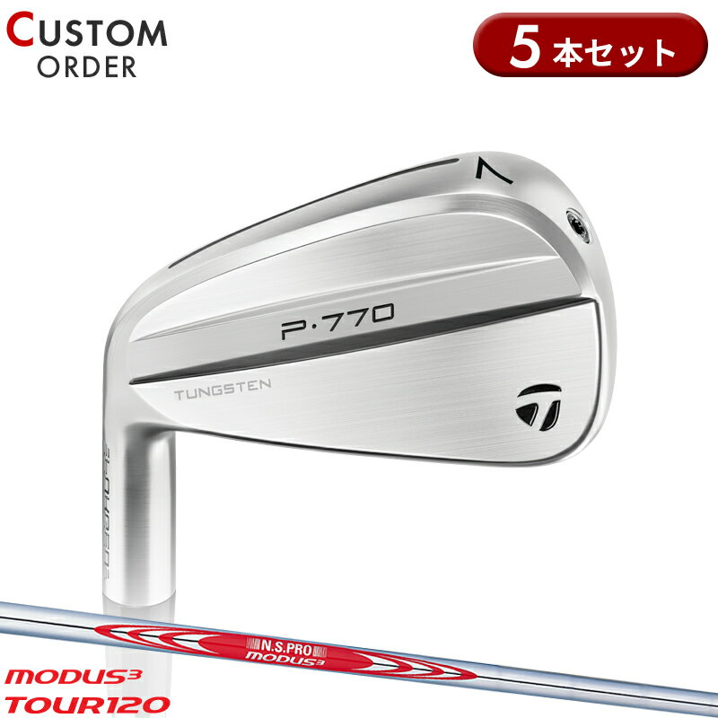 ȥ饯ȥ ŷԾŹ㤨֥᡼४  ơ顼ᥤ P770 󥻥å 5 NSץ ⡼3 ĥ120 륷ե TaylorMade P770 IR  եƥ N.S.PRO MODUS3 TOUR120 2024ǯǥפβǤʤ118,800ߤˤʤޤ