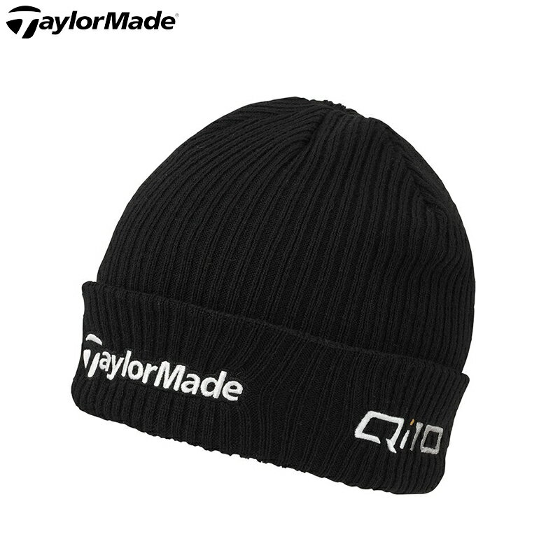 【在庫品】テーラーメイド ツアーニットキャップ UN282 ブラック (BK) 2024年モデル TaylorMade 2024 アパレル/帽子/アクセサリー