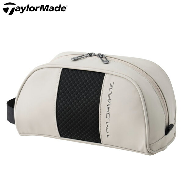 【あす楽対応】テーラーメイド シティテック ポーチ TJ095ベージュ (N9738401) TaylorMade 2023年モデル ゴルフバッグ アクセサリー