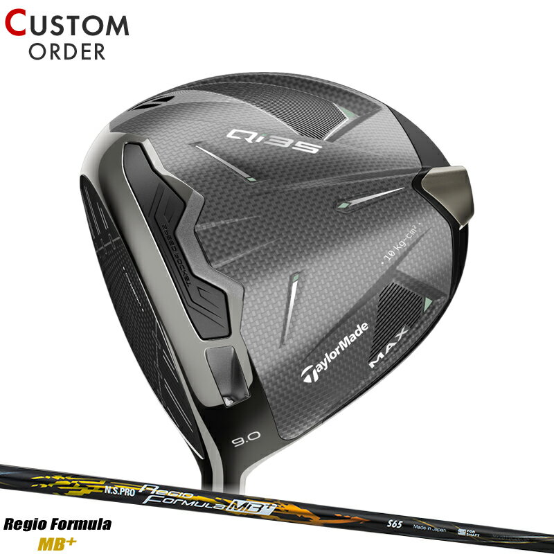 ᡼४  ơ顼ᥤ Qi 35 ޥå ɥ饤С ܥե 쥸եߥ MB ץ饹 ܥ󥷥ե TaylorMade Qi35 MAX DR 9 10.5  եƥ Regio Formula MB+ 2025ǯǥ