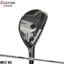 メーカー正規カスタムオーダー 女性用 テーラーメイド Qi 35 コアモデル ウィメンズ レスキュー フジクラ MCI60 カーボンシャフト TaylorMad...