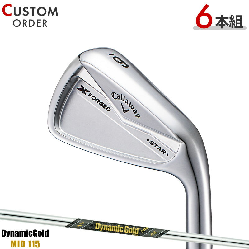  JX^ LEFC X tH[Wh X^[ ACA 2024Nf6{Zbg (#5-#9,PW)_Ci~bNS[h ~bh 115 Vtgdl#Callaway#X FORGED STAR#IR#Ełp#DynamicGold Mid 115