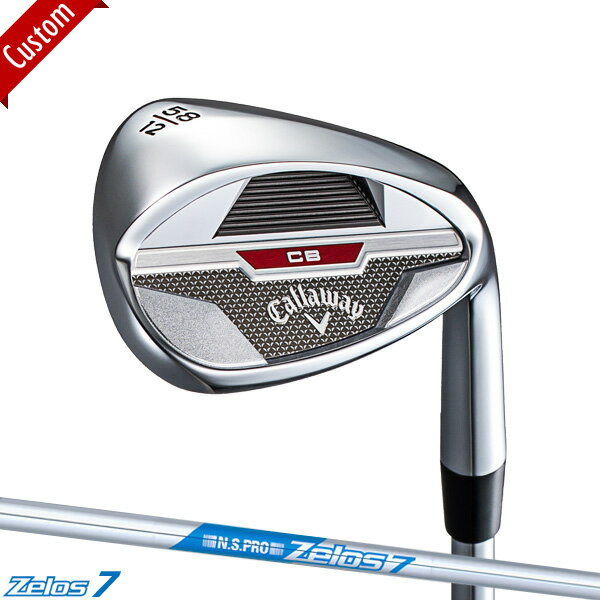 キャロウェイ CB ウェッジ 2023年モデルN.S.PRO Zelos7 シャフト装着仕様#Callaway#キャビティ ウェッジ#ゼロス7