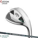 メーカー正規カスタムオーダー キャロウェイ CB12 ウェッジ 純正 UST マミヤ リンク グリーン for Callaway カーボンシャフト Callaway CB 12 50度/52度/54度/56度/58度/60度 右打用 LIN-Q GREEN CW