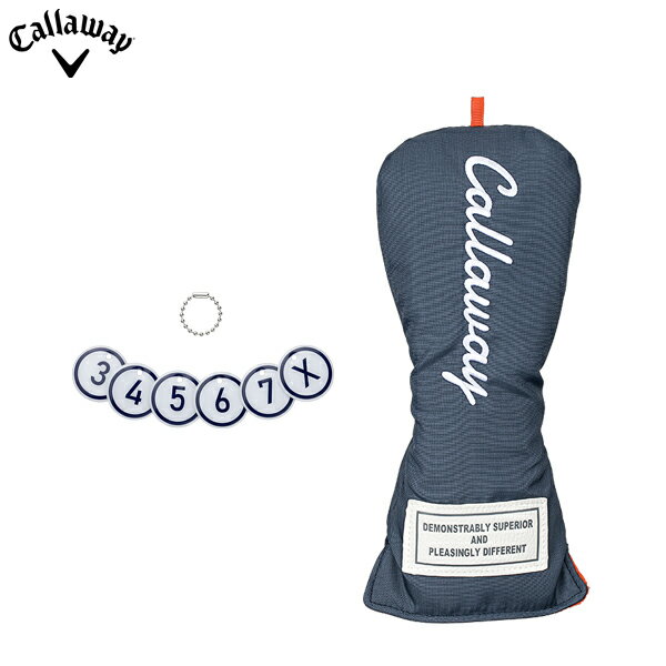 キャロウェイ アドバンス ユーティリティ ヘッドカバー 24 JM ネイビー (5524093) 2024年モデル#Callaway ADVANCE UT HEADCOVER 24JM#ゴルフバッグ&アクセサリー