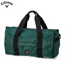 キャロウェイ シェブ ダッフルバッグ 24 JM グリーン (5924071) 2024年モデル#Callaway CHEV DUFFLE BAG 24JM#ゴルフバッグ&アクセサリー