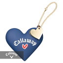 【あす楽対応】女性用 キャロウェイ Love Callawayハートネームプレート ウィメンズ SS 23JMネイビー (5923317)#ラブ キャロウェイ#2023年モデル#レディース#Women's