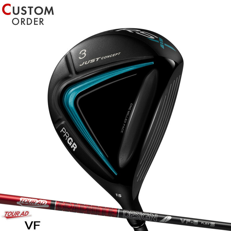メーカー正規カスタムオーダー プロギア RS フェアウェイウッド 2024年モデル TOUR AD VF シャフト装着仕様 PRGR 24RSFW ツアーAD VF