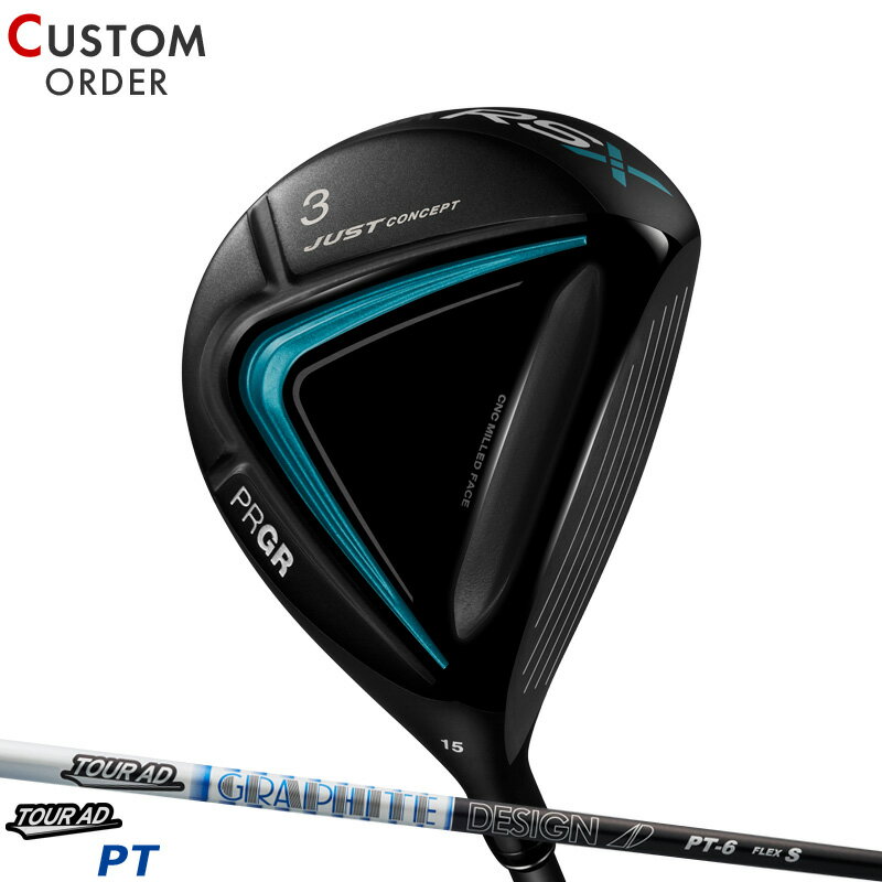 メーカー正規カスタムオーダー プロギア RS フェアウェイウッド 2024年モデル TOUR AD PT シャフト装着仕様 PRGR 24RSFW ツアーADPT