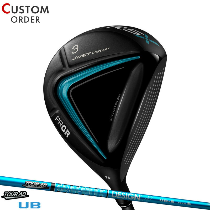 メーカー正規カスタムオーダー プロギア RS フェアウェイウッド 2024年モデル TOUR AD UB シャフト装着仕様 PRGR 24RSFW ツアーADXUB