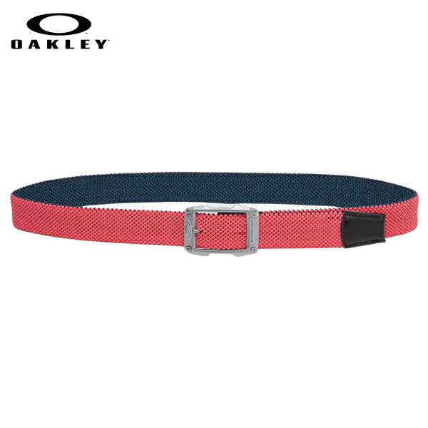 【あす楽対応】オークリー ウェブ リバーシブル ベルト 14.0 FOS900228ブルーストームプリント (66V)#OAKLEY WEB BELT 14.0