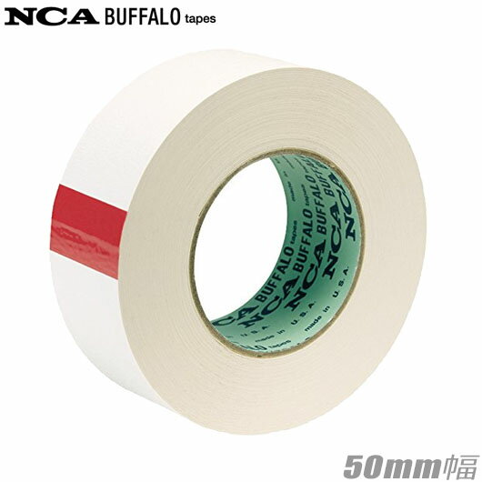 NCA バッファロー業務用 両面テープ・グリップ交換用品サイズ：0.18mm厚 50mm幅±1mm 33m#BUFFALO/G339/G-339