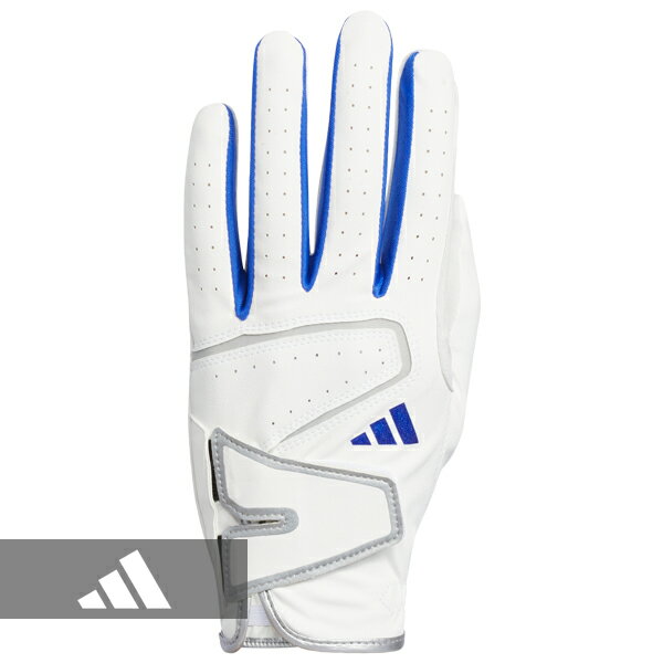 アディダス ZG 23 グローブHT6805 (ホワイト/ルシッドブルー)#日本正規品#adidas#ゴルフ手袋#左手用#右打ち用