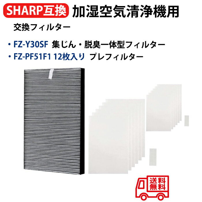 FZ-Y30SF FZ-PF51F1 12枚入 集じん脱臭一