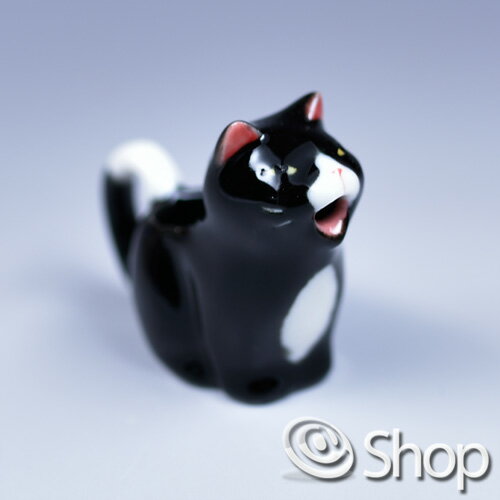 【ポイント10倍 11/27 1:59まで】ネコのミルクポット・ピッチャー・クリーマ（クロ）