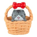 カゴネコレッドリボン【メール便対応可能:1サイズ】