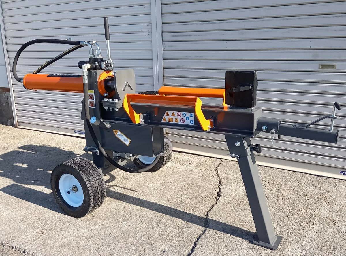 組立済　発送　18トン　薪割り機　6.5HP　エンジン　18t　薪割機 シングルレバー　...