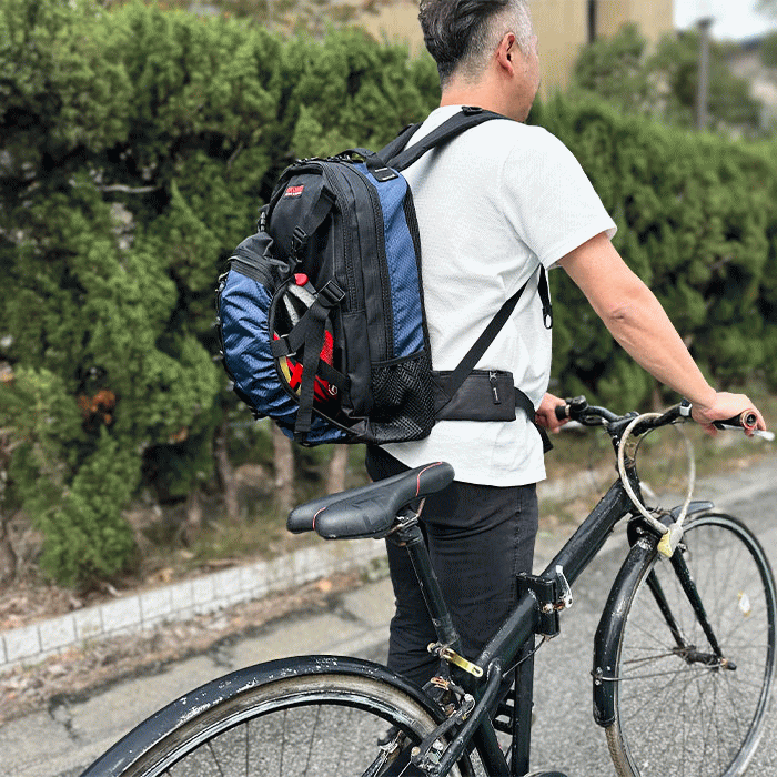 乐天商城 - ヘルメットリュック デイパック メンズ ヘルメットイン ボール 自転車 バイク スポーツ 現場 大容量 20L 鞄倶楽部 鞄クラブ