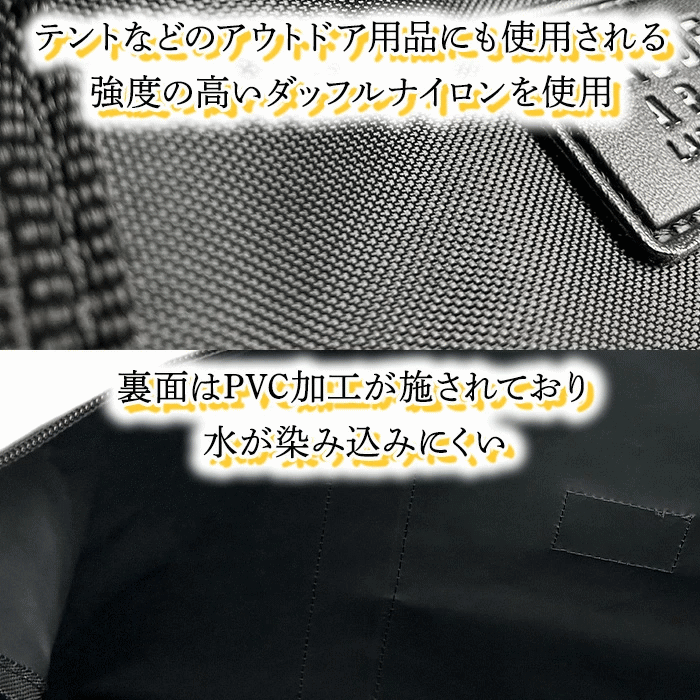 ボストンバッグ 旅行バッグ 小さめ 1泊 14l 折りたたみ メンズ レディース 軽量 軽い 黒 スポーツ ダッフルバッグ 鞄倶楽部 鞄クラブ aubeshop-10019433 Living days サンプル画像3