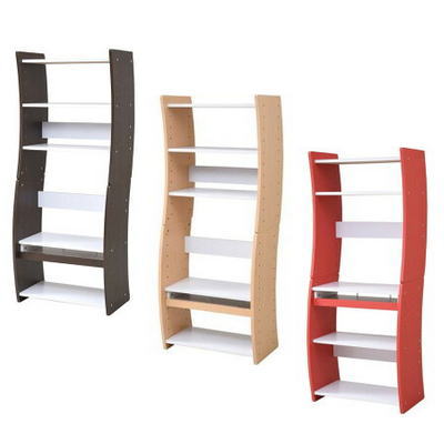 【送料無料】流線型がおしゃれな4WAYパソコンデスク【P2】【LD】