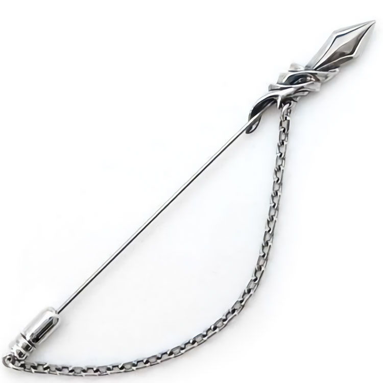 楽天06XY　楽天市場店シルバーラペルピン シルバーアクセサリー シルバー925 スーツアクセサリー 槍 大人アクセ D.four・ディーフォー DF-034