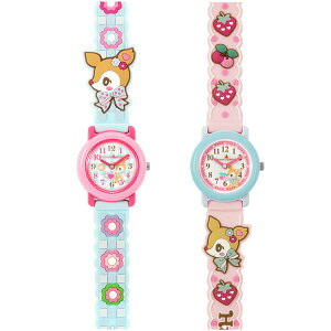 腕時計 時計 キッズ時計 サンリオ キャラクター ハミングミント キッズウォッチ デコウォッチ 腕時計 Sanrio Character Watch キャラクターウォッチ 子供腕時計