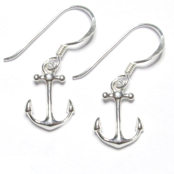 フックピアス イカリ アンカー ピアス シルバー925 SV925 シルバーアクセサリー