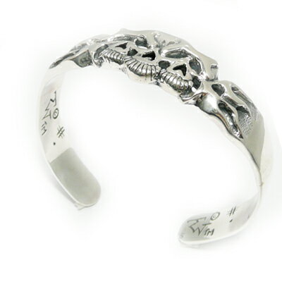 TRAVIS WALKER トラヴィスワーカー カスタム バングル(スカル)1点限定 Bangle-8