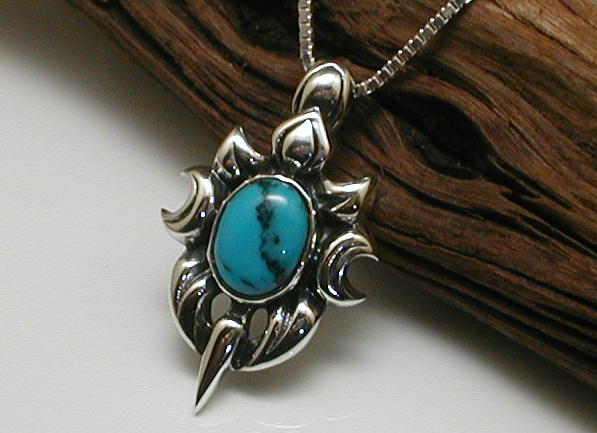 【ヘッドのみ】ターコイズ ネックレス シルバーネックレス メンズネックレス シルバー925 シルバーペンダント ネックレス メンズ シルバー トルコ石 アクセサリー ターコイズネックレス