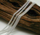 1.7mm 40cm シルバー925 喜平ネックレス メンズ ネックレス チェーン シルバー キヘイ きへい シンプル 喜平 チェーン だけ 男性 女性